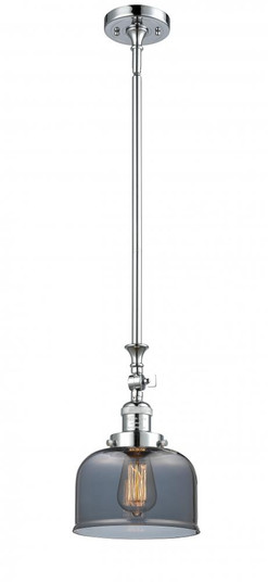 Bell - 1 Light - 8 inch - Polished Chrome - Stem Hung - Adjustable Mini Pendant (3442|206-PC-G73)