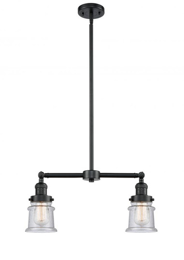 Canton - 2 Light - 21 inch - Oil Rubbed Bronze - Stem Hung - Adjustable Island Light (3442|209-OB-G184S-LED)