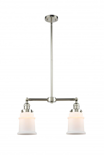 Canton - 2 Light - 21 inch - Polished Nickel - Stem Hung - Adjustable Island Light (3442|209-PN-G181)