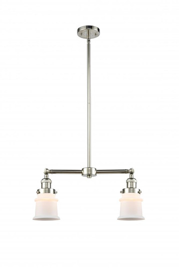 Canton - 2 Light - 21 inch - Polished Nickel - Stem Hung - Adjustable Island Light (3442|209-PN-G181S)