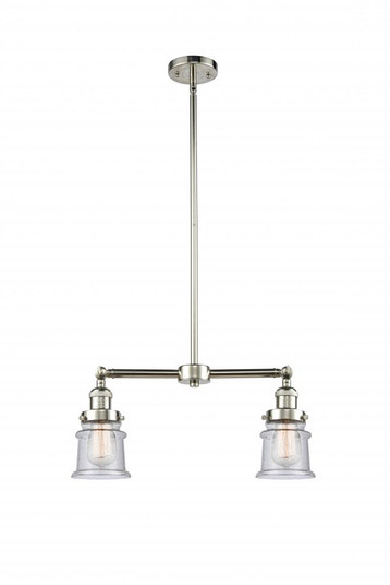 Canton - 2 Light - 21 inch - Polished Nickel - Stem Hung - Adjustable Island Light (3442|209-PN-G184S-LED)