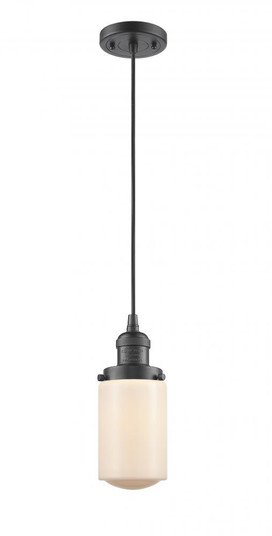 Dover - 1 Light - 5 inch - Oil Rubbed Bronze - Cord hung - Mini Pendant (3442|201C-OB-G311)