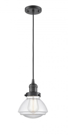 Olean - 1 Light - 7 inch - Oil Rubbed Bronze - Cord hung - Mini Pendant (3442|201C-OB-G322)