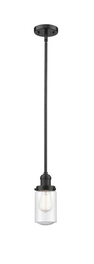 Dover - 1 Light - 5 inch - Oil Rubbed Bronze - Stem Hung - Mini Pendant (3442|201S-OB-G314-LED)