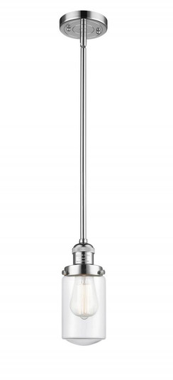 Dover - 1 Light - 5 inch - Polished Chrome - Stem Hung - Mini Pendant (3442|201S-PC-G312)