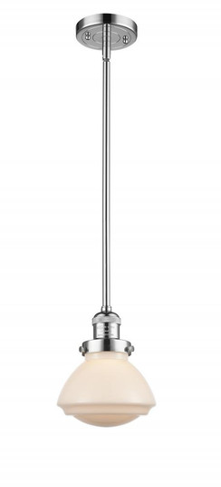Olean - 1 Light - 7 inch - Polished Chrome - Stem Hung - Mini Pendant (3442|201S-PC-G321)