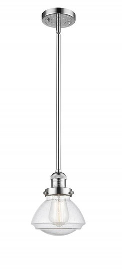 Olean - 1 Light - 7 inch - Polished Chrome - Stem Hung - Mini Pendant (3442|201S-PC-G324)