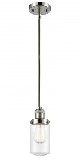 Dover - 1 Light - 5 inch - Polished Nickel - Stem Hung - Mini Pendant (3442|201S-PN-G312-LED)