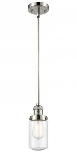 Dover - 1 Light - 5 inch - Polished Nickel - Stem Hung - Mini Pendant (3442|201S-PN-G314-LED)