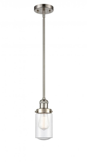 Dover - 1 Light - 5 inch - Brushed Satin Nickel - Stem Hung - Mini Pendant (3442|201S-SN-G314)