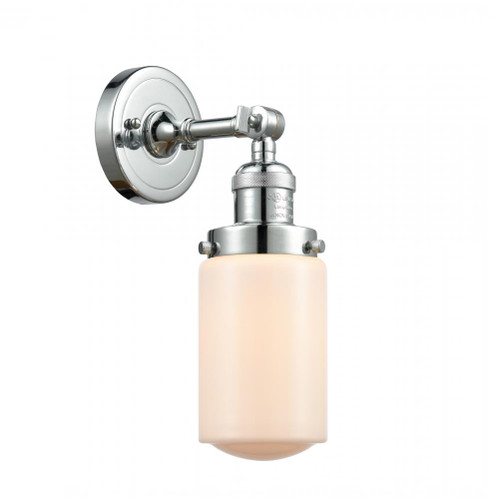 Dover - 1 Light - 5 inch - Polished Chrome - Adjustable Sconce (3442|203-PC-G311-LED)