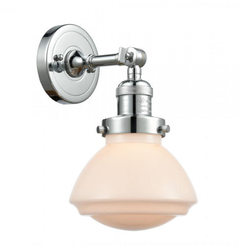Olean - 1 Light - 7 inch - Polished Chrome - Adjustable Sconce (3442|203-PC-G321-LED)