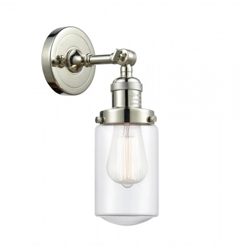 Dover - 1 Light - 5 inch - Polished Nickel - Adjustable Sconce (3442|203-PN-G312)