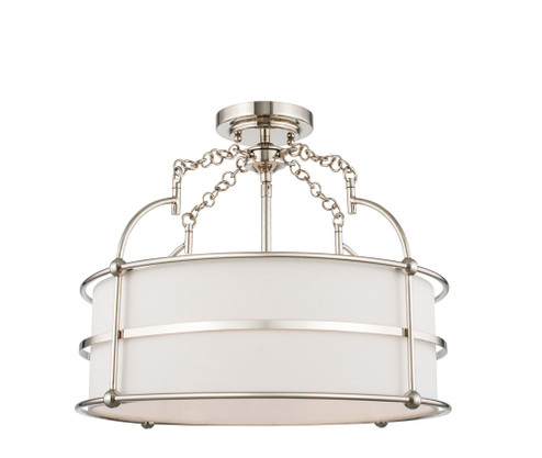 Carson 18 Inch Convertible Pendant / Semi Flush (133|513241PN)