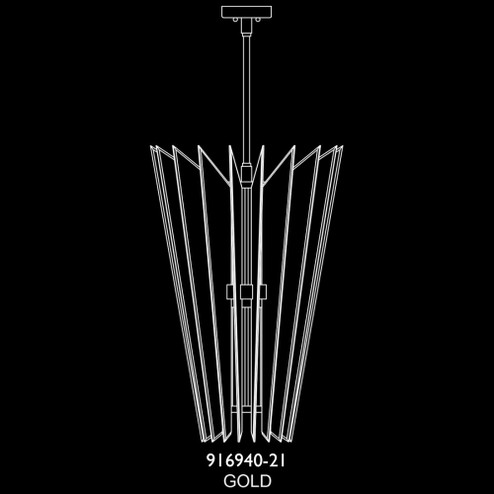 Newton 23.5''W Round Pendant (97|916940-21ST)