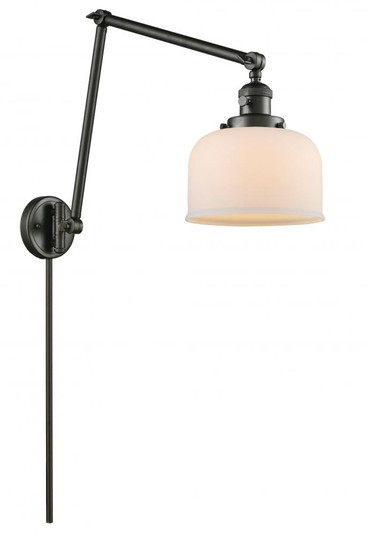 Bell - 1 Light - 8 inch - Oil Rubbed Bronze -Adjustable Swing Arm (3442|238-OB-G71)