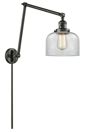Bell - 1 Light - 8 inch - Oil Rubbed Bronze -Adjustable Swing Arm (3442|238-OB-G72)
