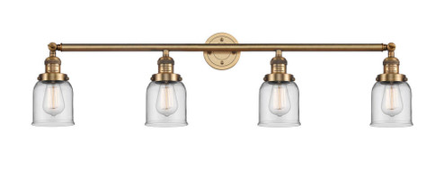 Bell - 4 Light - 42 inch - Brushed Brass - Adjustable Bath Vanity Light (3442|215-BB-G52)