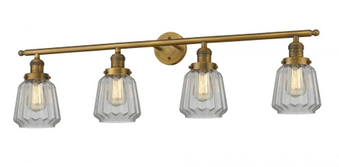 Chatham - 4 Light - 42 inch - Brushed Brass - Bath Vanity Light (3442|215-BB-G142-LED)