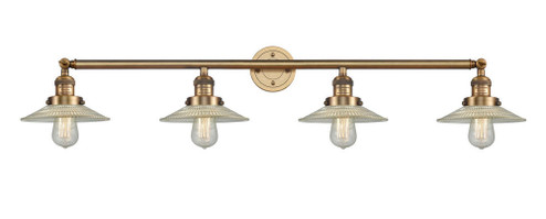 Halophane - 4 Light - 45 inch - Brushed Brass - Adjustable Bath Vanity Light (3442|215-BB-G2-LED)