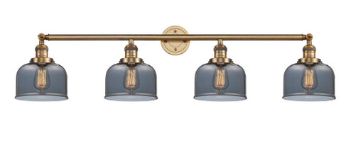 Bell - 4 Light - 44 inch - Brushed Brass - Adjustable Bath Vanity Light (3442|215-BB-G73-LED)