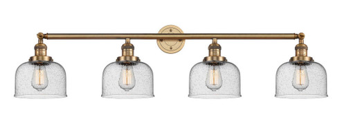 Bell - 4 Light - 44 inch - Brushed Brass - Adjustable Bath Vanity Light (3442|215-BB-G74-LED)