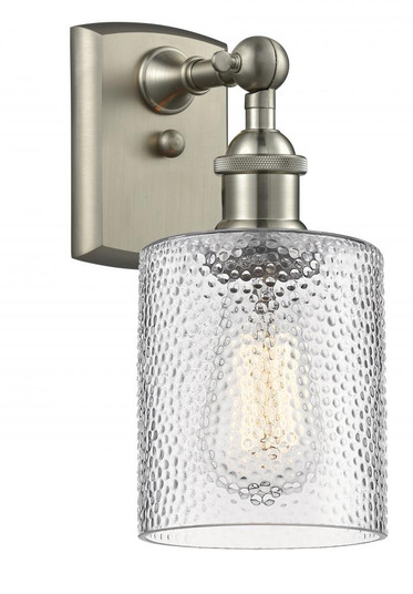 Cobbleskill - 1 Light - 5 inch - Brushed Satin Nickel - Sconce (3442|516-1W-SN-G112-LED)