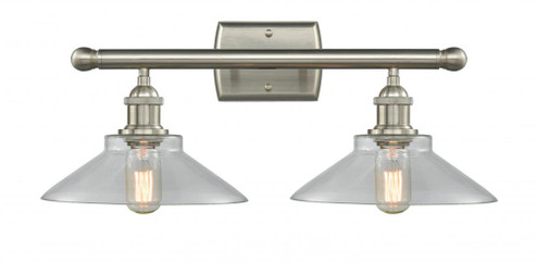 Orwell - 2 Light - 18 inch - Brushed Satin Nickel - Bath Vanity Light (3442|516-2W-SN-G132-LED)