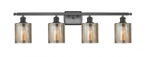 Cobbleskill - 4 Light - 35 inch - Oil Rubbed Bronze - Bath Vanity Light (3442|516-4W-OB-G116-LED)