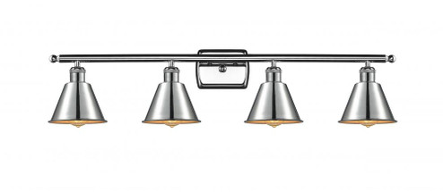 Smithfield - 4 Light - 37 inch - Polished Chrome - Bath Vanity Light (3442|516-4W-PC-M8-LED)