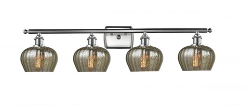 Fenton - 4 Light - 37 inch - Brushed Satin Nickel - Bath Vanity Light (3442|516-4W-SN-G96-LED)