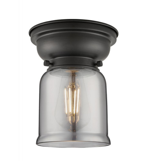 Bell - 1 Light - 6 inch - Matte Black - Flush Mount (3442|623-1F-BK-G53)