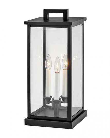 Medium Pier Mount Lantern (87|20017BK)