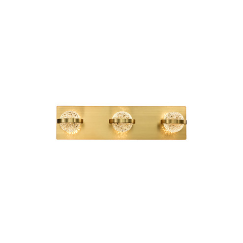 RYDER,BATHBAR,LED,3LT,BR GOLD (4304|37069-025)