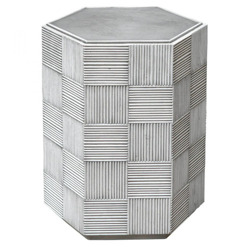 Uttermost Silo Hexagonal Accent Table (85|25481)