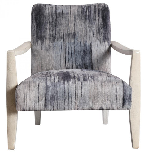 Uttermost Watercolor Gray Chenille Accent Chair (85|23587)