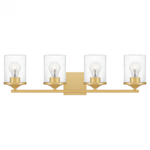 Abner 4-Light Aged Brass Vanity Light (26|ABR8628AB)