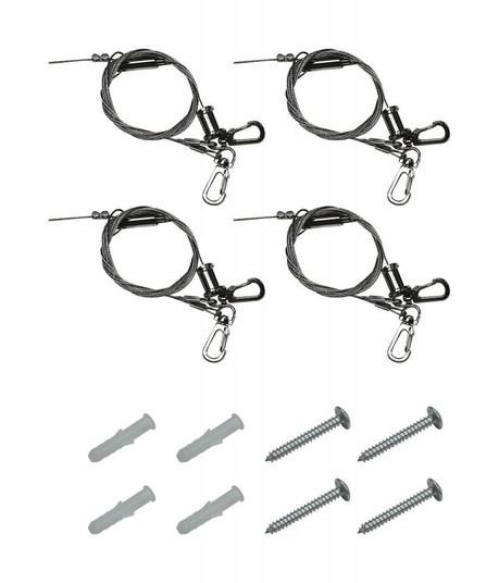 60 in. Suspension Kit for 8 ft. Linear Strip Light (81|65/707)
