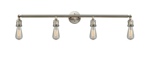 Bare Bulb - 4 Light - 42 inch - Brushed Satin Nickel - Adjustable Bath Vanity Light (3442|215-SN)