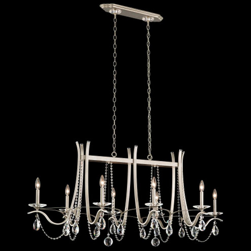 Vesca 8 Light 120V Chandelier in Ferro Black with Clear Heritage Handcut Crystal (168|VA8436N-59H)