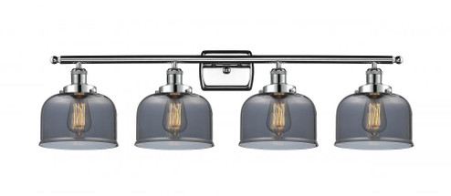 Bell - 4 Light - 38 inch - Polished Chrome - Bath Vanity Light (3442|916-4W-PC-G73)