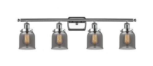 Bell - 4 Light - 36 inch - Polished Chrome - Bath Vanity Light (3442|916-4W-PC-G53)