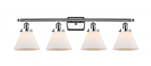 Cone - 4 Light - 38 inch - Polished Chrome - Bath Vanity Light (3442|916-4W-PC-G41)