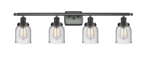 Bell - 4 Light - 36 inch - Matte Black - Bath Vanity Light (3442|916-4W-BK-G54)