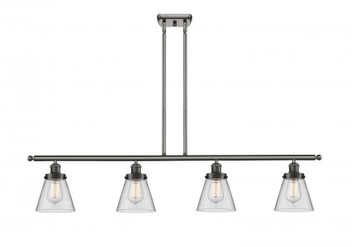 Cone - 4 Light - 48 inch - Oil Rubbed Bronze - Stem Hung - Island Light (3442|916-4I-OB-G62)