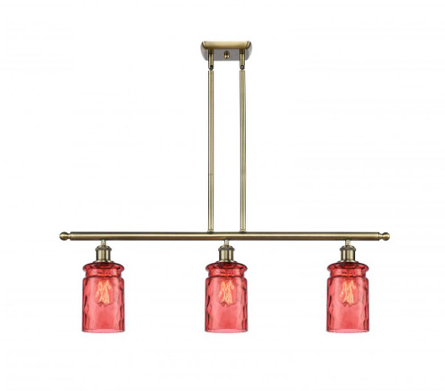 Candor 3 Light Island Light (3442|516-3I-AB-G352-RD-LED)