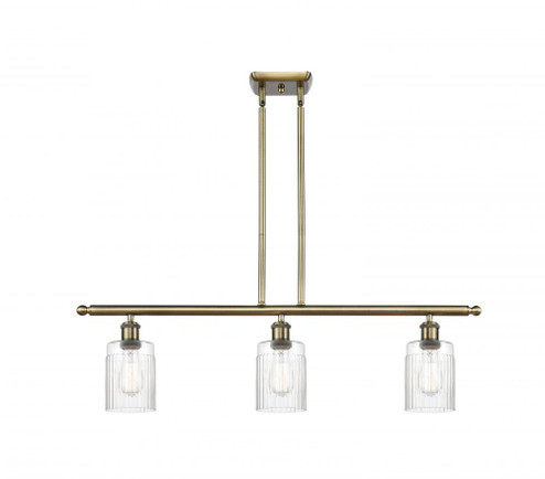 Hadley - 3 Light - 36 inch - Antique Brass - Stem hung - Island Light (3442|516-3I-AB-G342-LED)