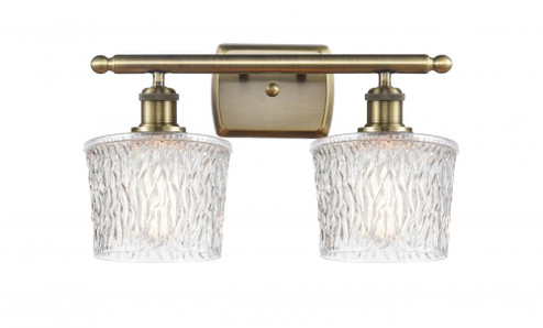 Niagara - 2 Light - 17 inch - Antique Brass - Bath Vanity Light (3442|516-2W-AB-G402)