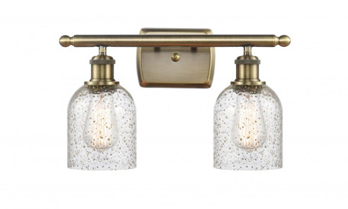 Caledonia - 2 Light - 15 inch - Antique Brass - Bath Vanity Light (3442|516-2W-AB-G259)