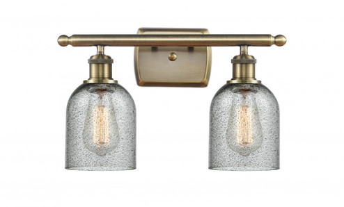 Caledonia - 2 Light - 15 inch - Antique Brass - Bath Vanity Light (3442|516-2W-AB-G257)